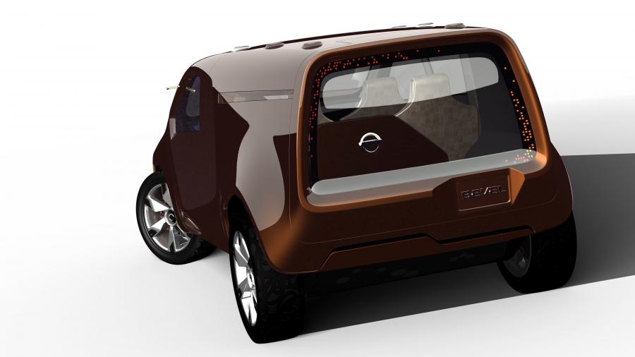  Nissan Bevel Concept 2007 года  (фото 15 из 25)